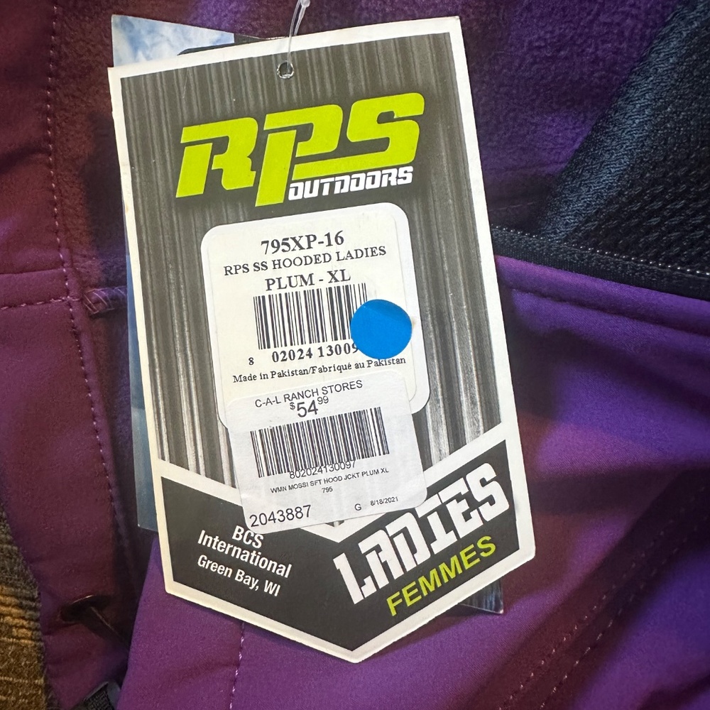 NWT RPS OUTDOORS JACKET - Picture 4 of 4